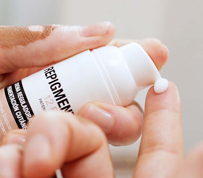 Repigment12 Plus Regulierende Creme für die Hautpigmentierung