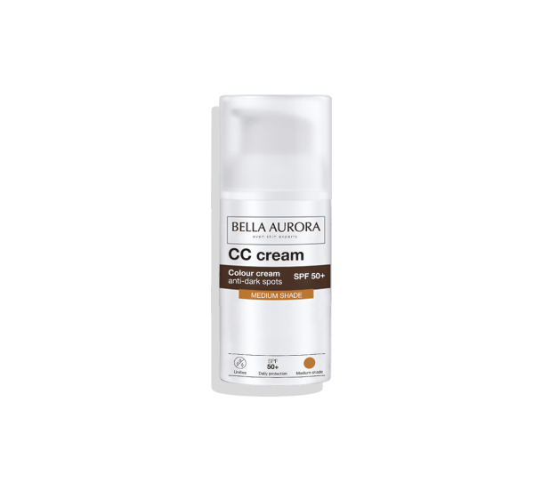 CC Cream Farbcreme gegen Pigmentflecken, mittlerer Ton, SPF50+ main product photo